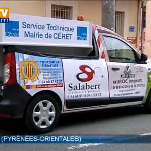 Témoignage à Céret par BFMTV