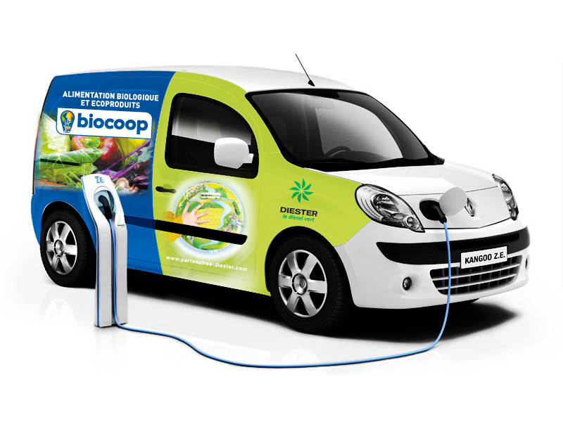 Kangoo ZE véhicule utilitaire électrique pour les collectivités